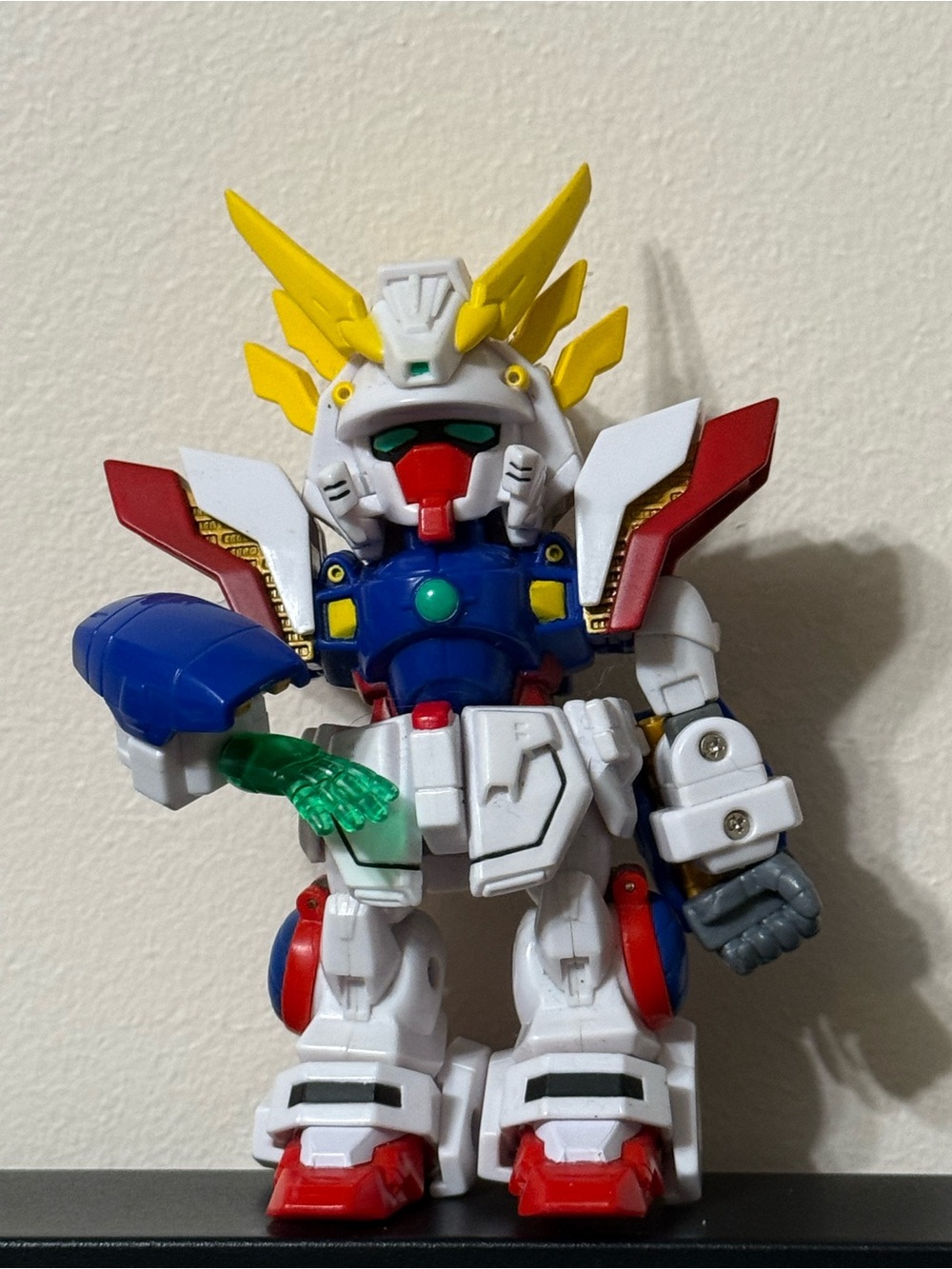 Bandai 2003 SD Gundam Force Captain Gundam Action Figure 4”